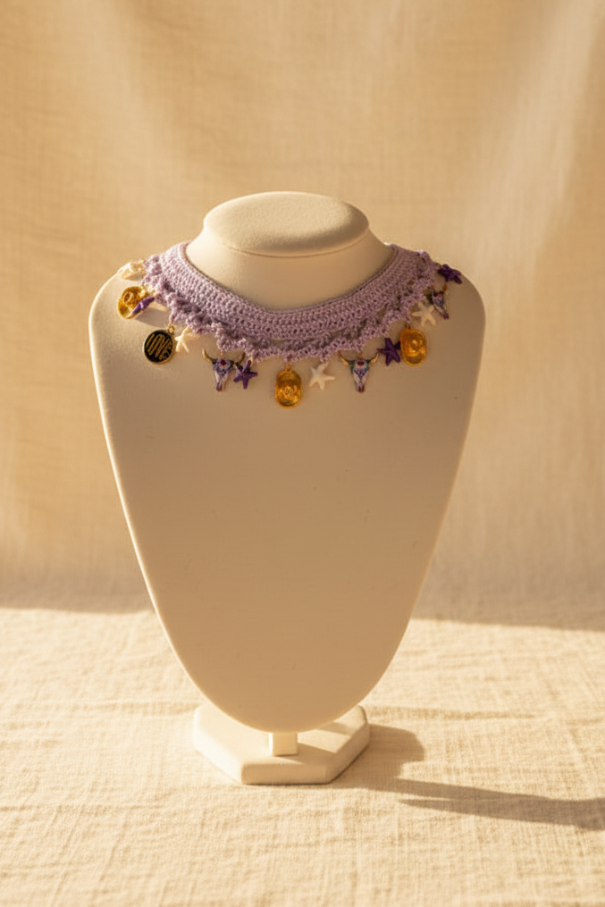 Le collier ras de cou bohème Naia - Collection Signature