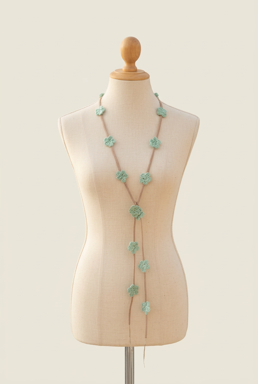 Le sautoir long bohème Calypso - Collection Signature