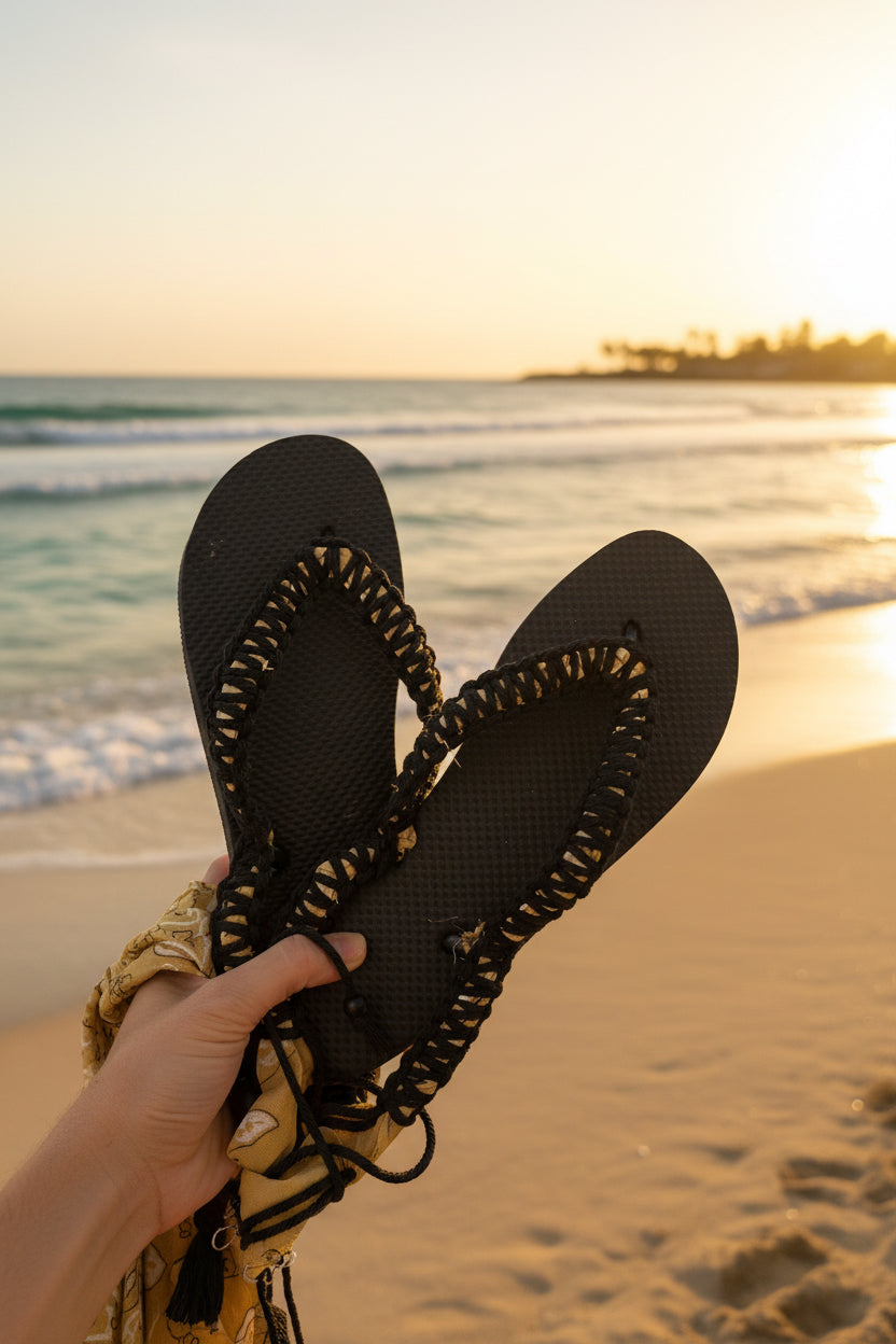 Les tongs bohèmes Java TAILLE 38/39