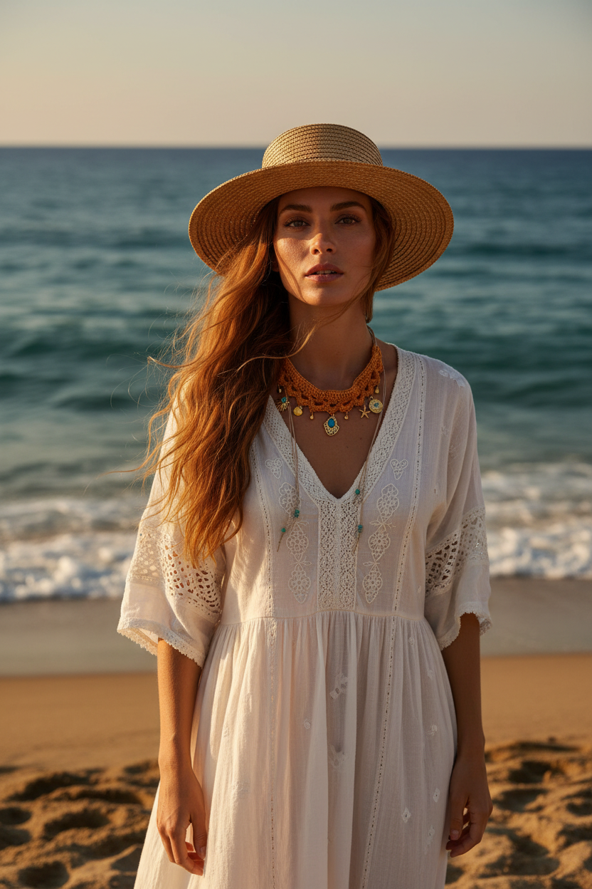 Le collier plastron Maya - COLLECTION SIGNATURE
