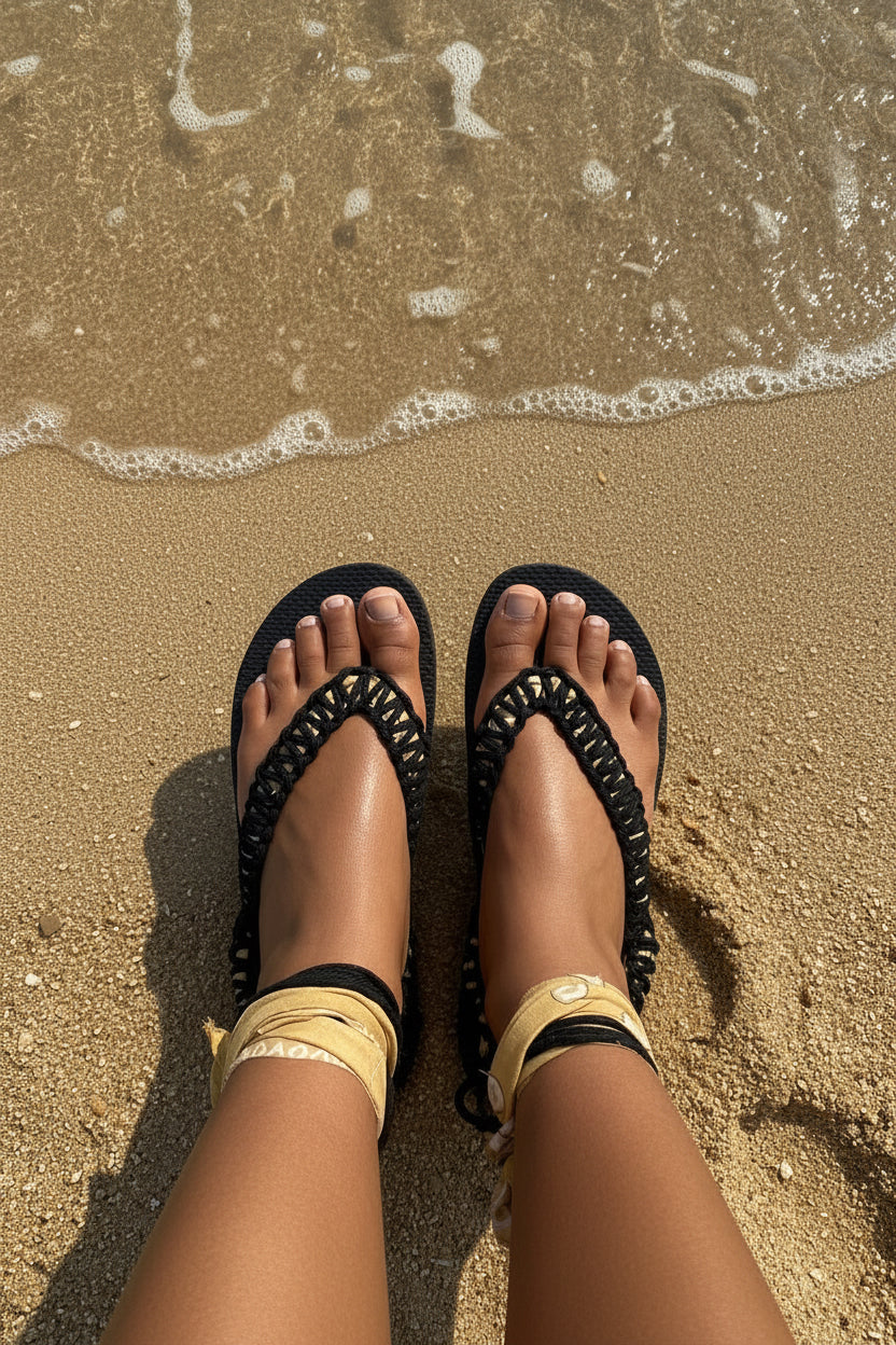Les tongs bohèmes Java TAILLE 38/39