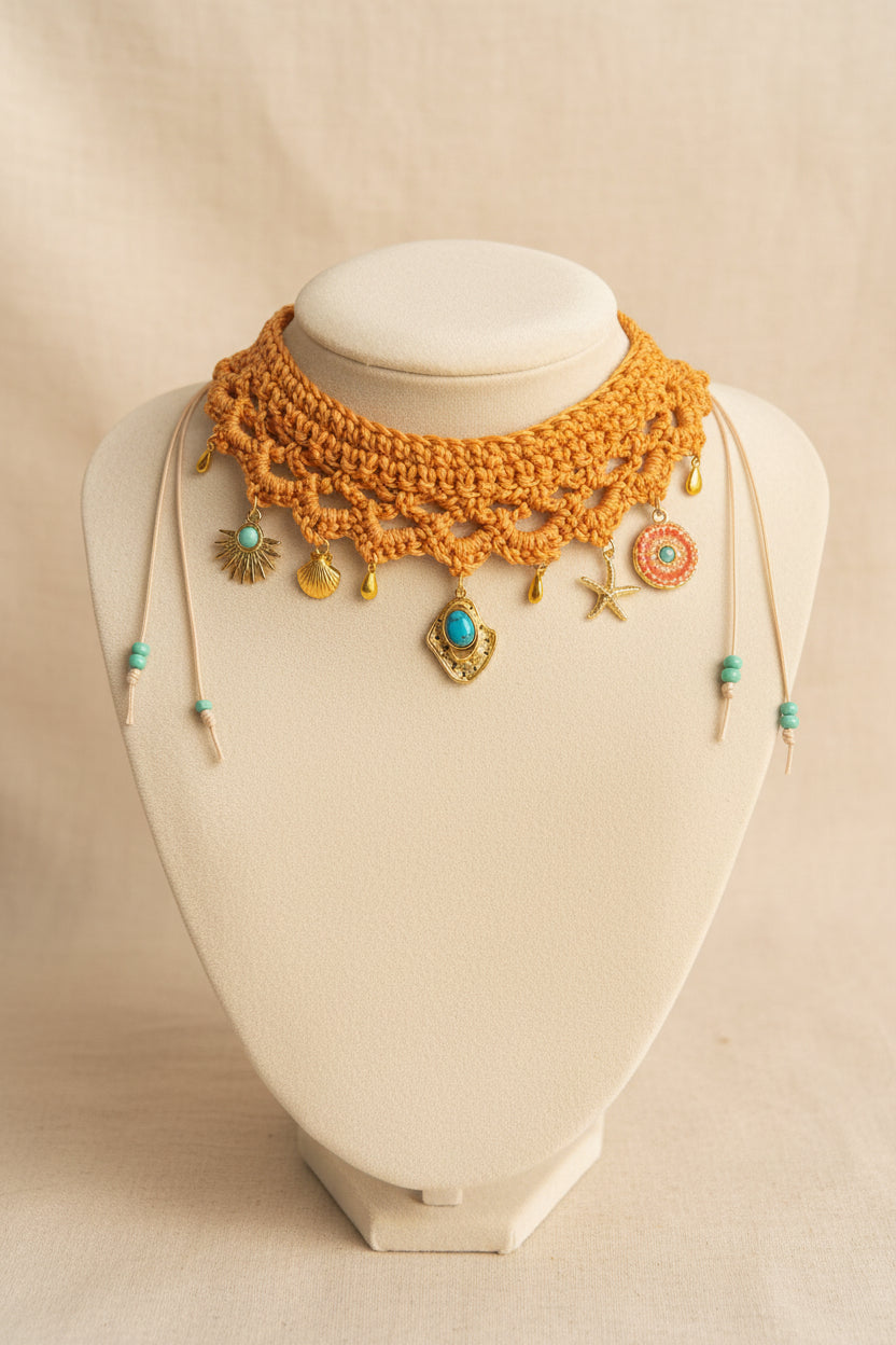 Le collier plastron Maya - COLLECTION SIGNATURE