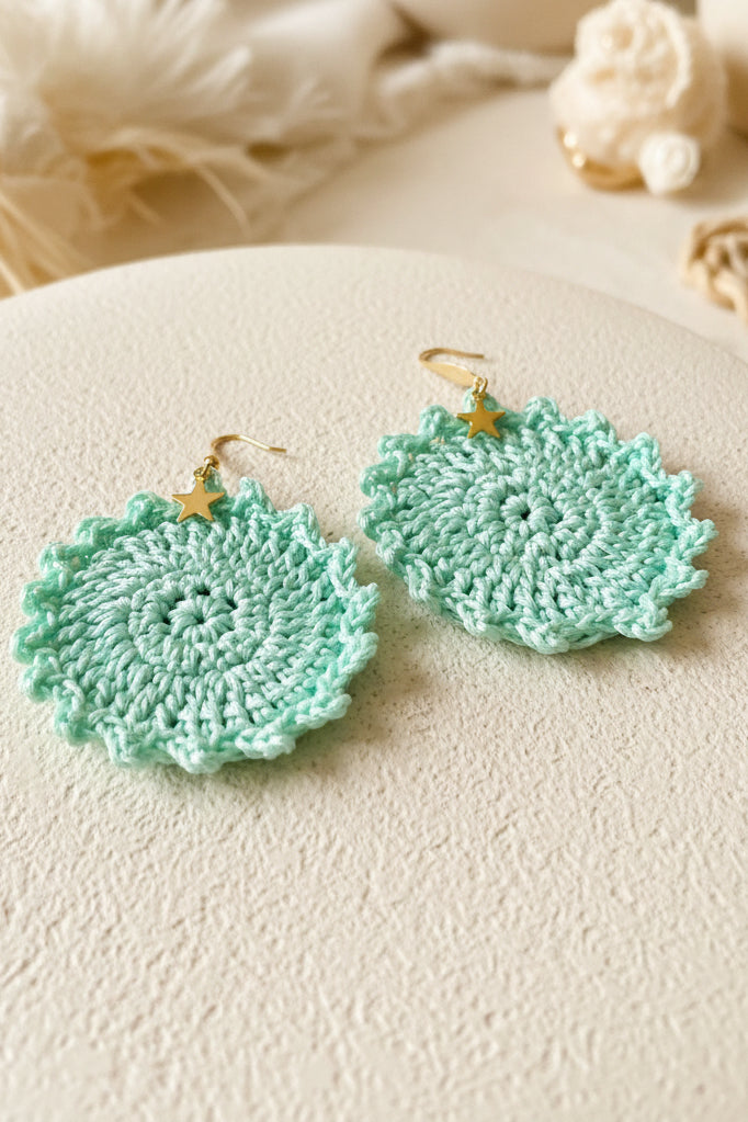 Les boucles d'oreilles bohème Talia - Collection Signature