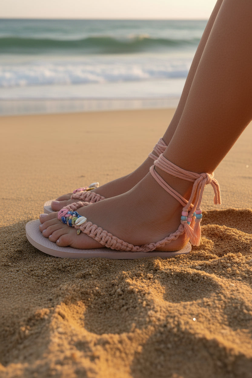 Les tongs bohèmes Calvi TAILLE 38/39