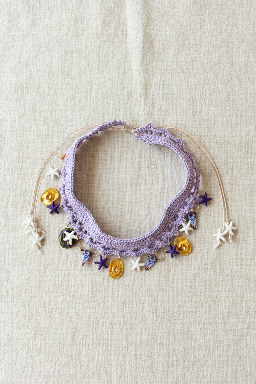 Le collier ras de cou bohème Naia - Collection Signature