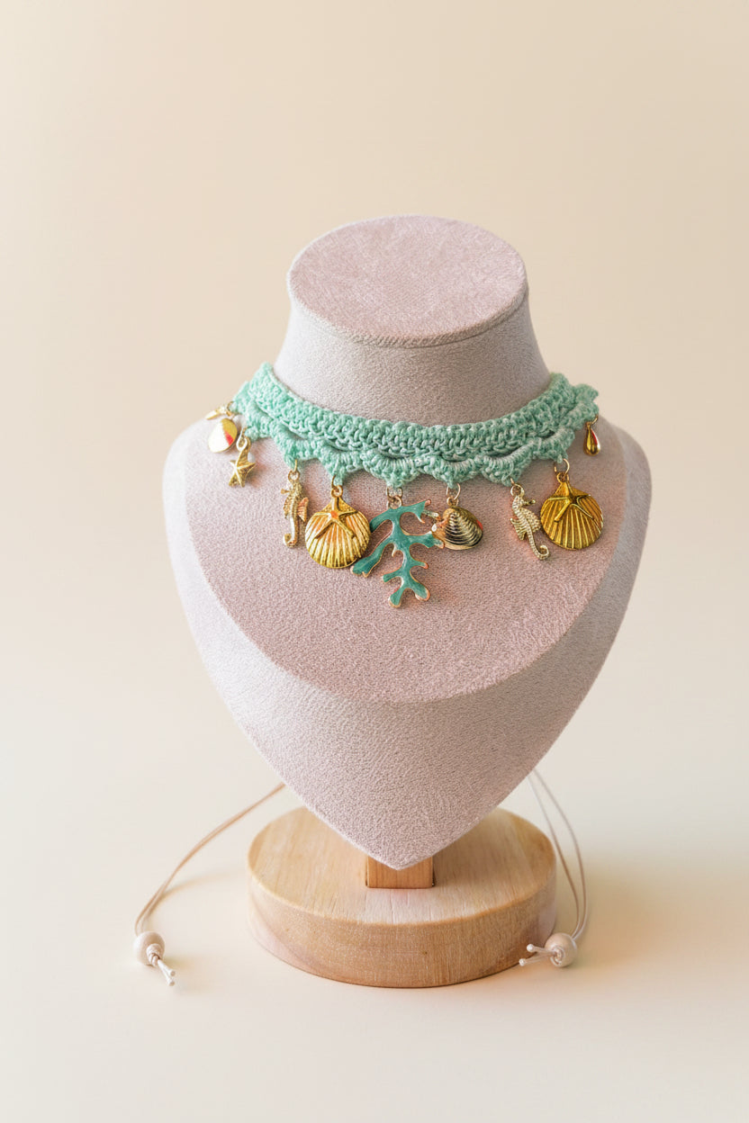 Le collier ras-du-cou bohème Thalassa - Collection Signature
