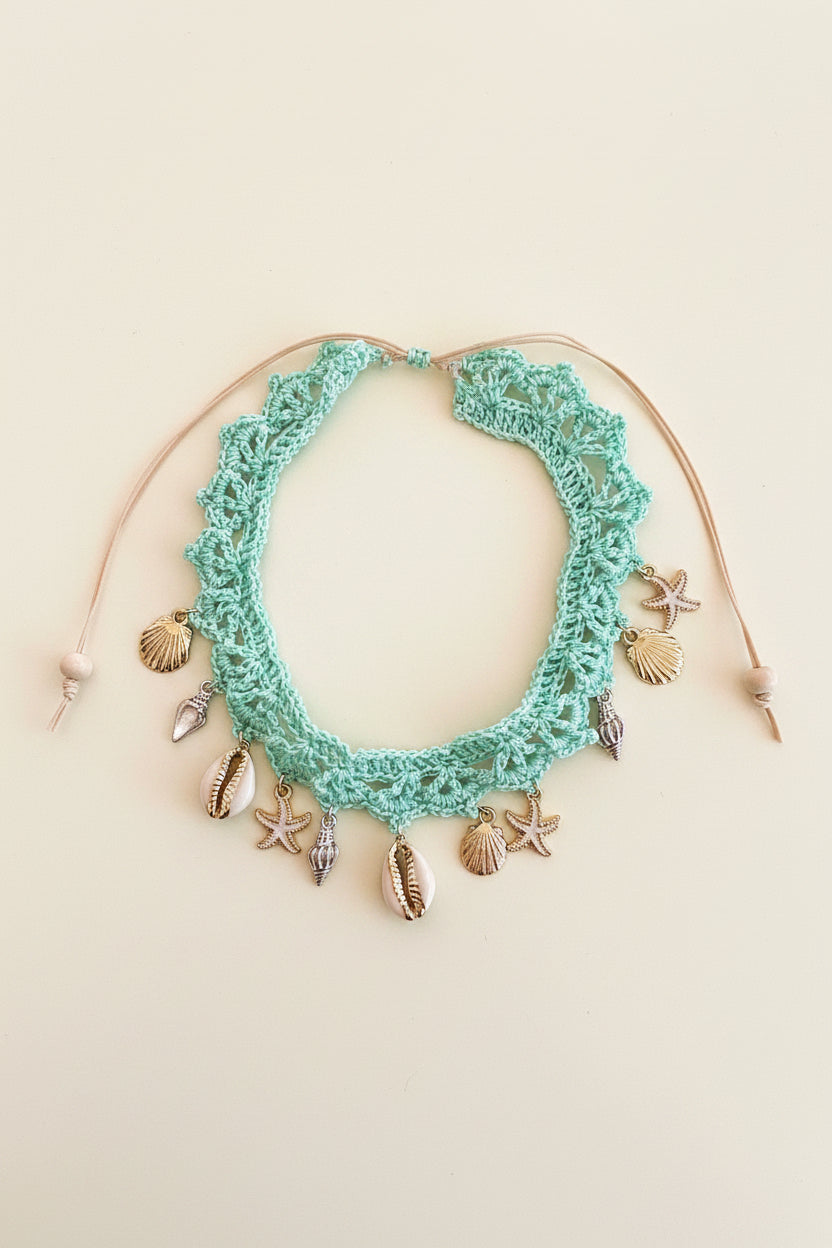 Le collier ras-du-cou bohème Naïade - Collection Signature