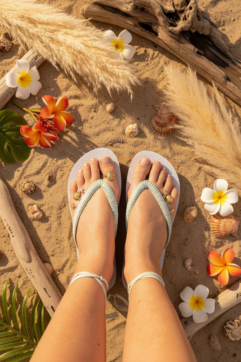 Les tongs bohèmes Moorea taille 39/40