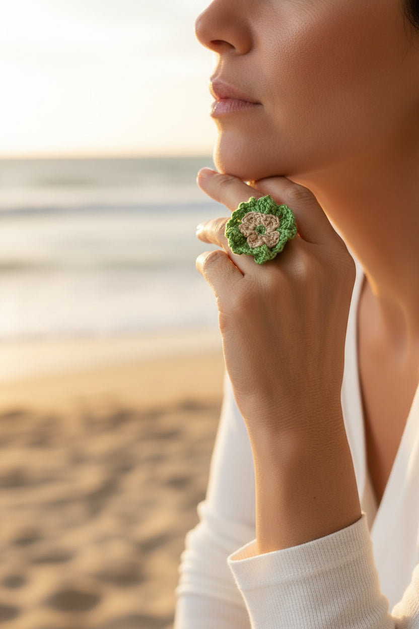 La bague fleur Camille - COLLECTION SIGNATURE