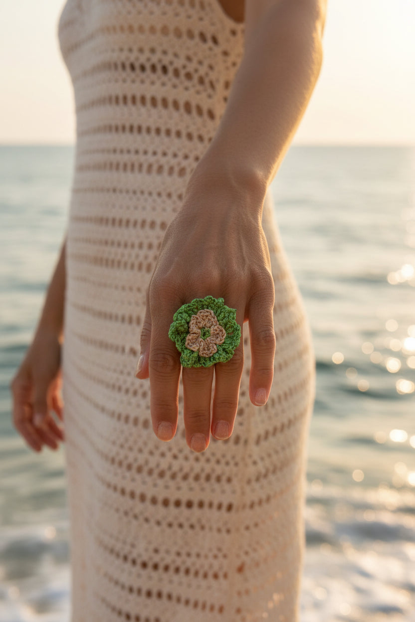 La bague fleur Camille - COLLECTION SIGNATURE