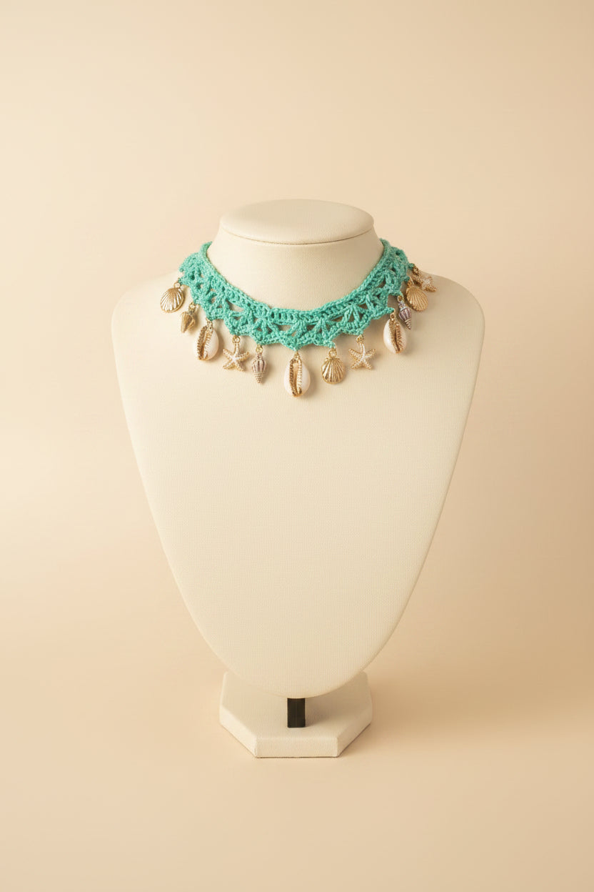 Le collier ras-du-cou bohème Naïade - Collection Signature