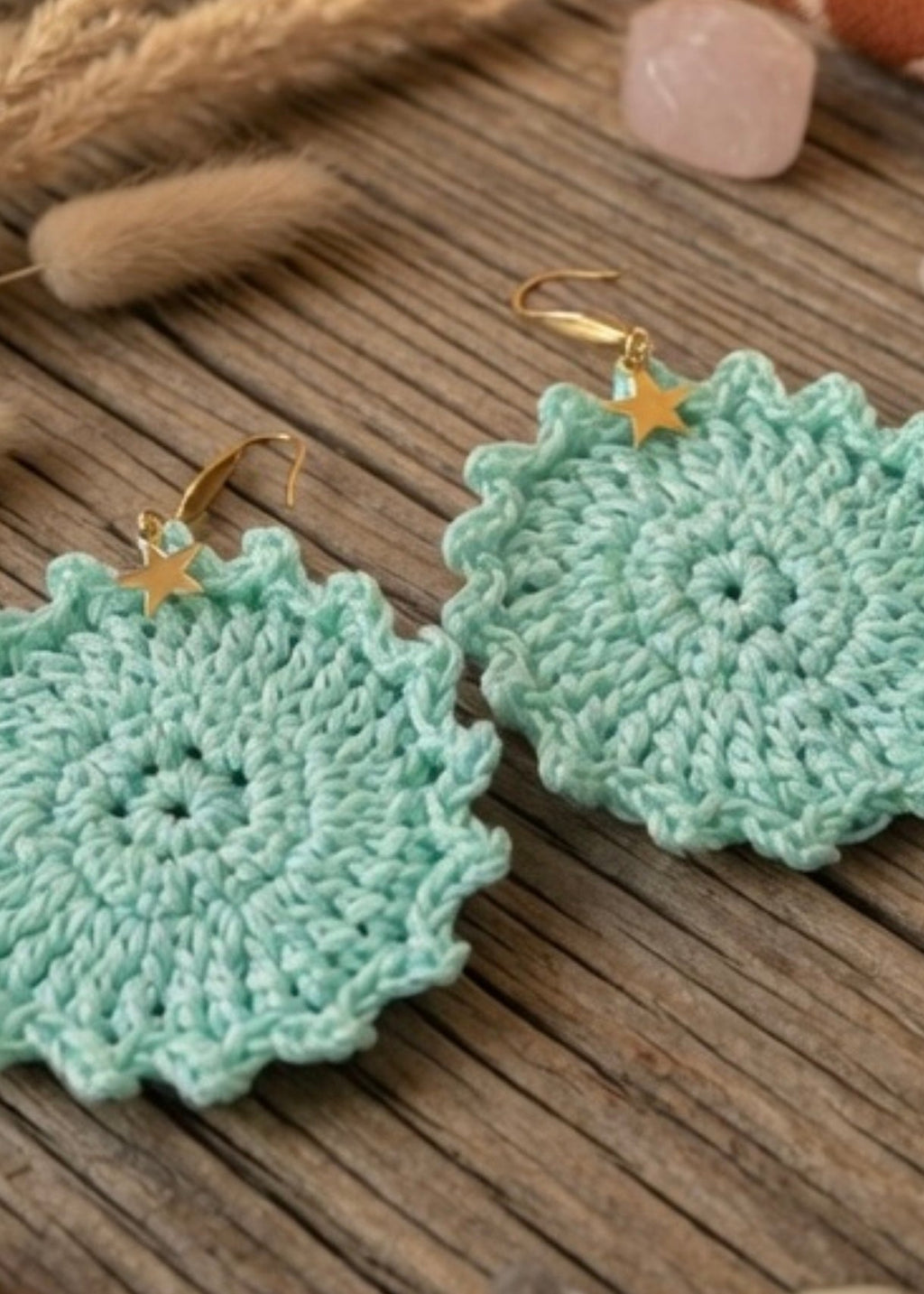 Les boucles d'oreilles bohème Talia - Collection Signature