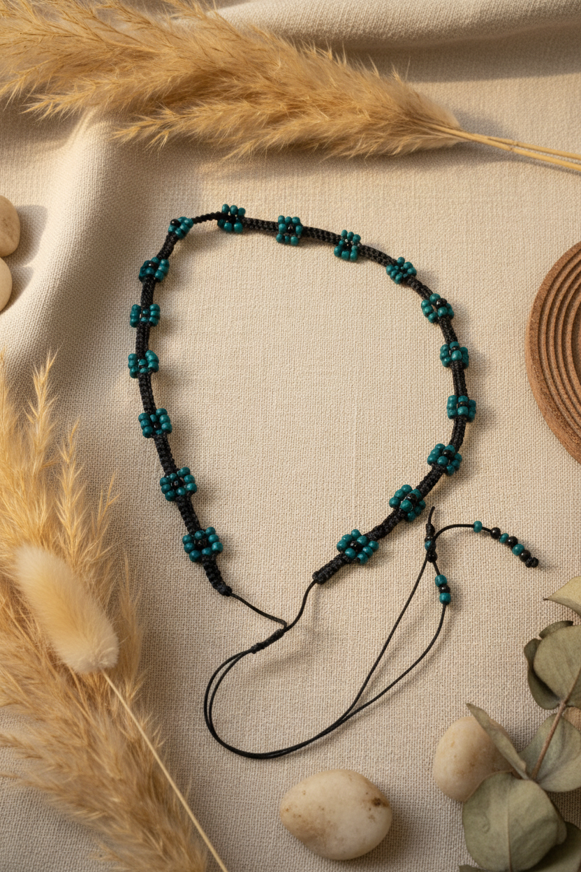 Headband perles LARA