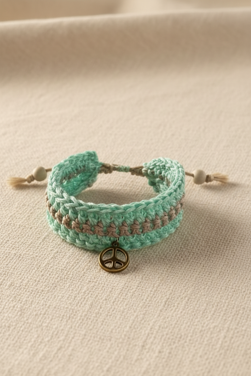 Le bracelet manchette bohème Shanti - Collection Signature