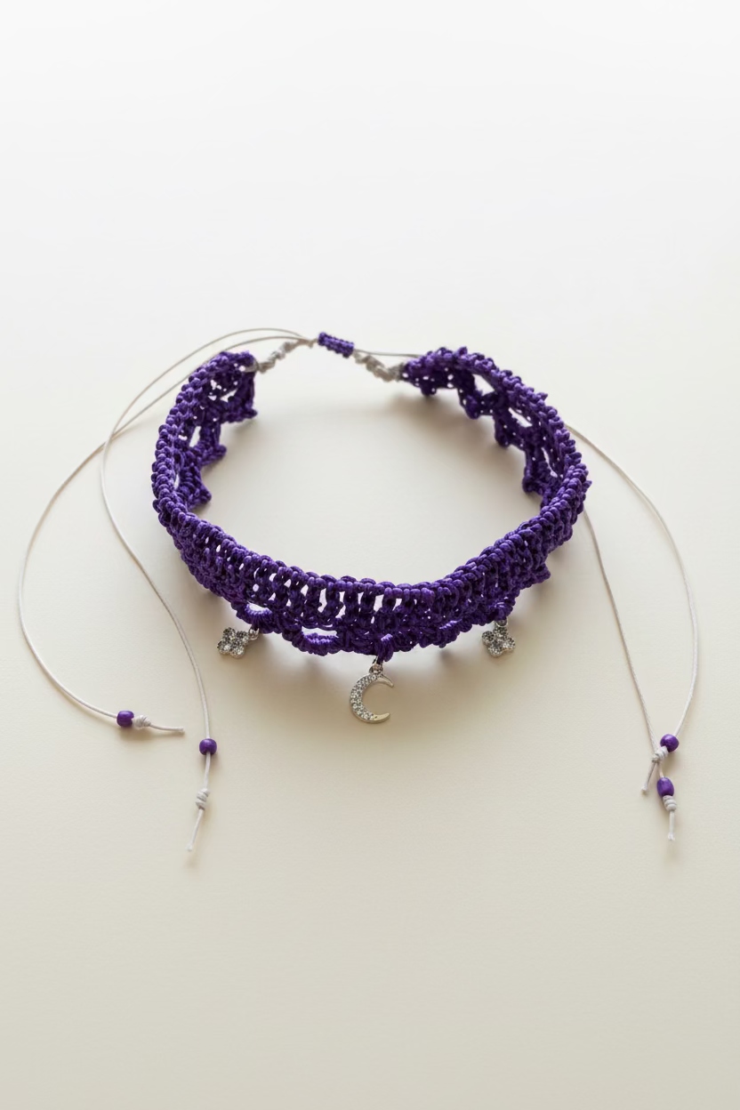 Le collier ras de cou bohème Luna - Collection Signature