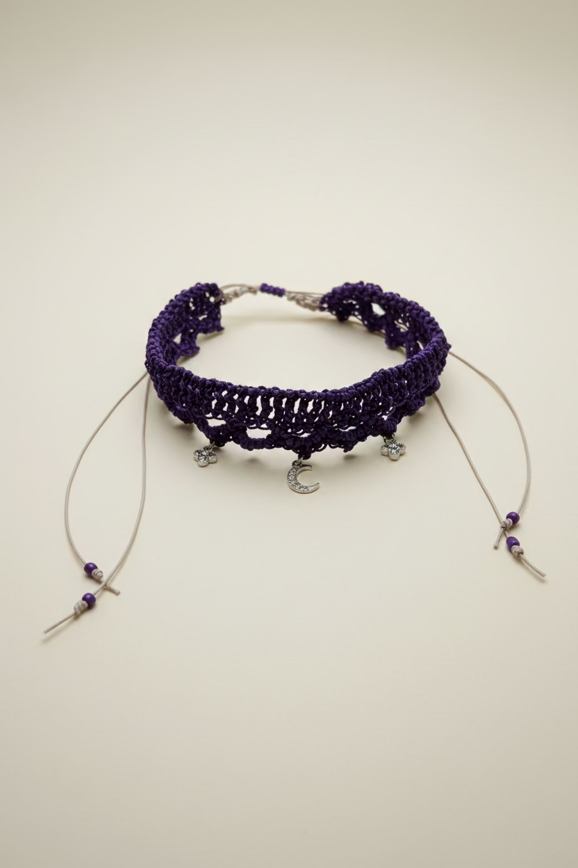 Le collier ras de cou bohème Luna - Collection Signature