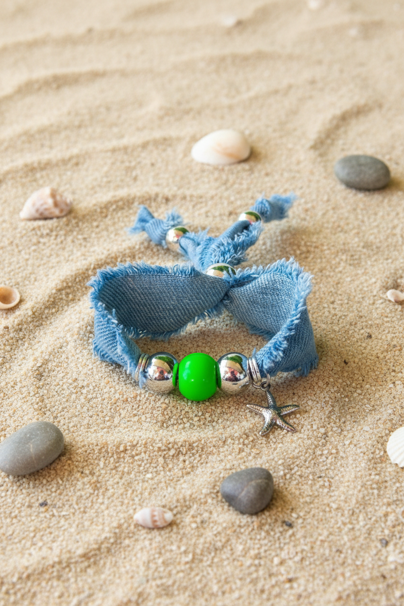 Bracelet Jean’s Alina "Escale Denim"