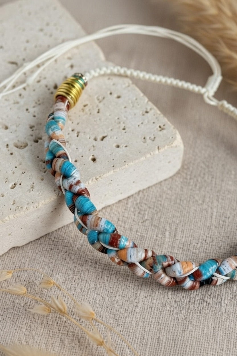 Bijou de Chapeau Livia "Horizon sauvage"