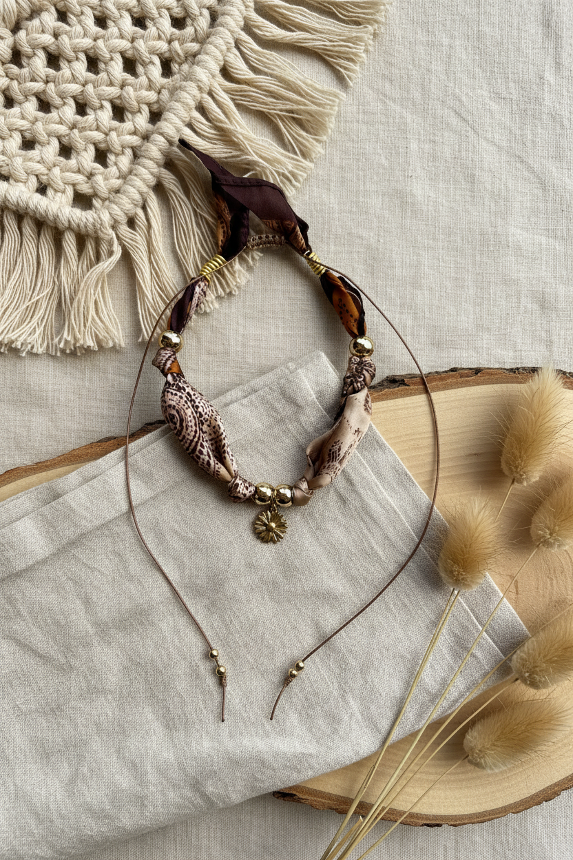 Collier Léa "Douceur et Élégance Dorée"