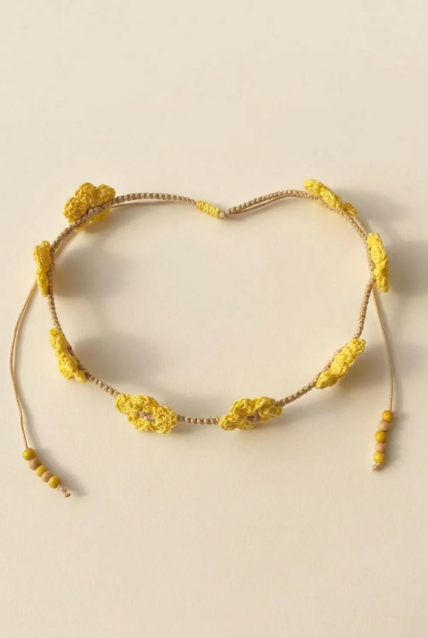 Le collier ras-du-cou bohème Solaya - Collection Signature