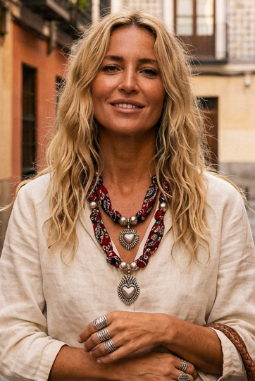 Collier Double Rang Mina