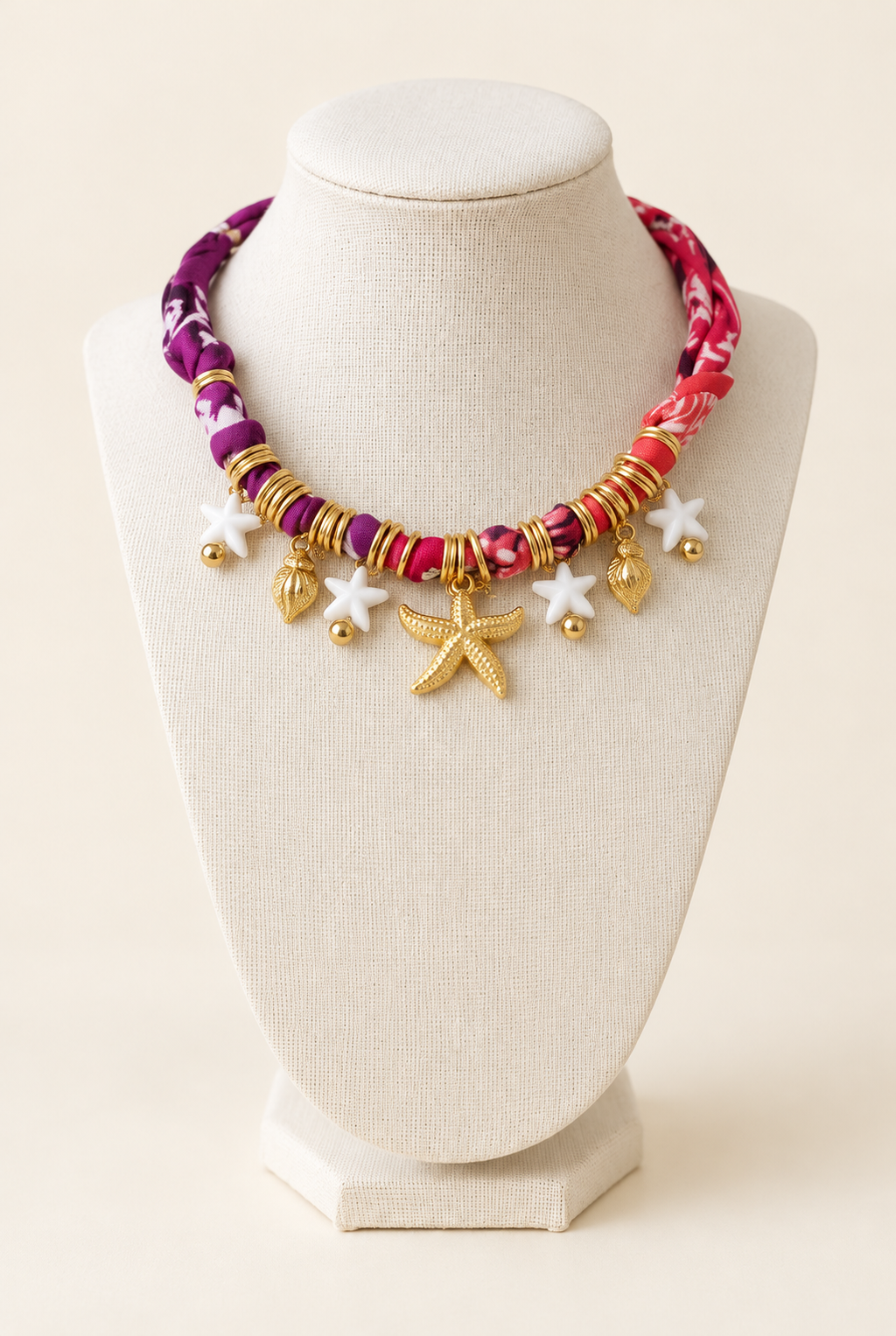 Collier Mariana  "Océan Bohème"
