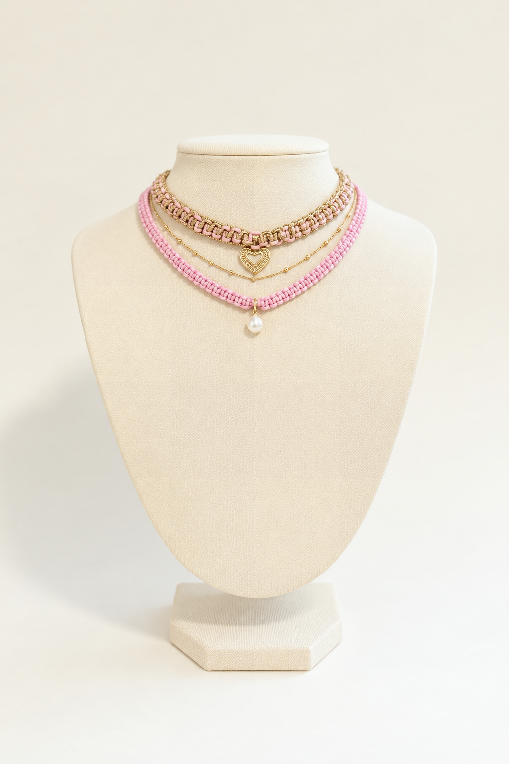 Collier layering Yasmina