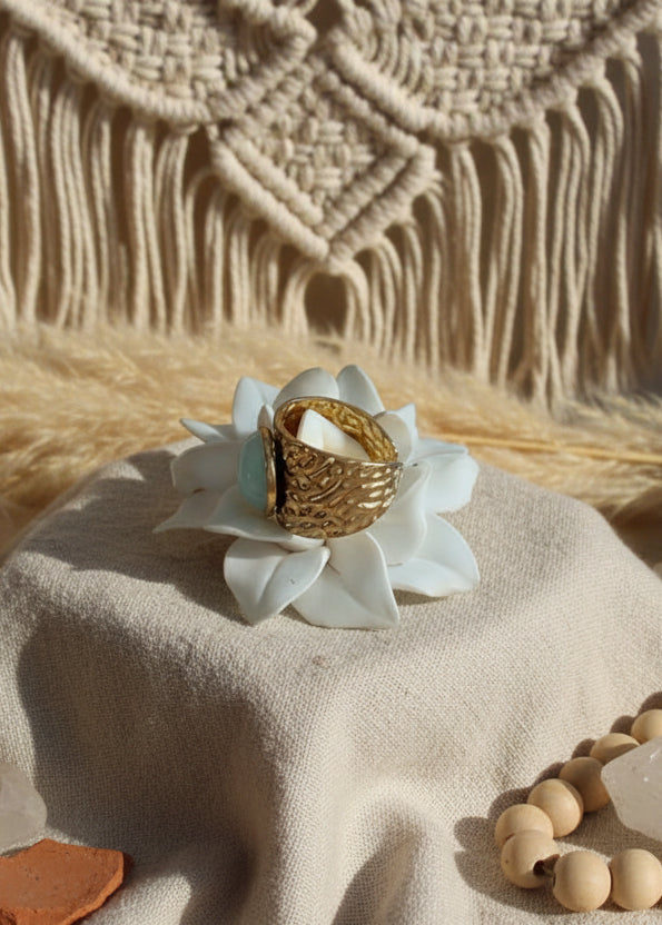 Bague Malaia portée - Joyas by Jo