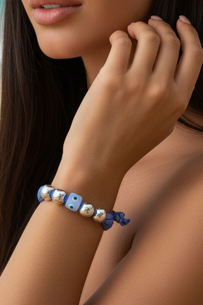 Bracelet Bandana Alisa Aura Protectrice - Bijou Porte-Bonheur Bohème