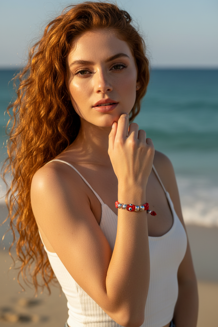 Bracelet Luba porté au poignet - Joyas by Jo
